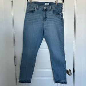 LOFT Women's Classic Blue Skinny Jeans